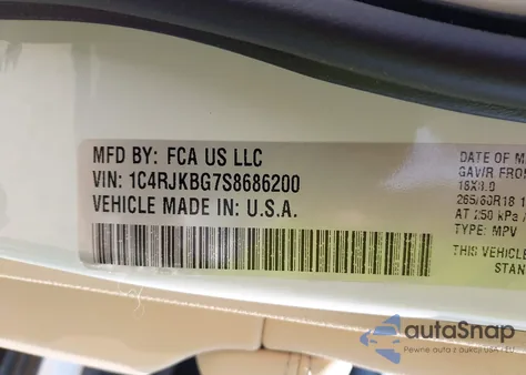 2025 Jeep Grand Cherokee L Limited 4X4 from USA, damaged, VIN 1C4RJKBG7S8686200
